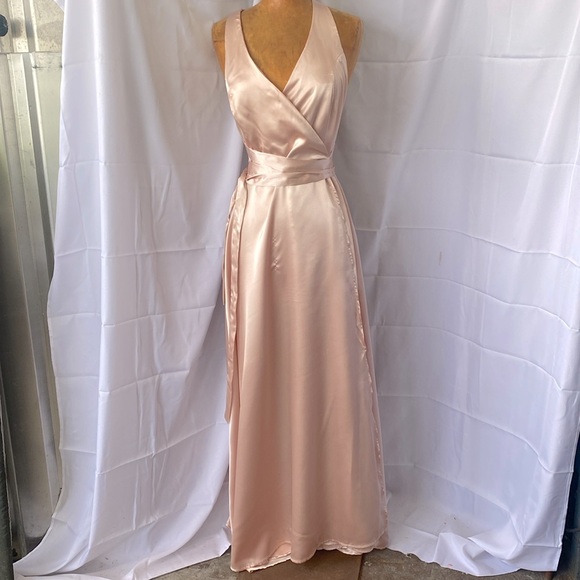 L’Vow women’s pink long dress - Picture 1 of 5